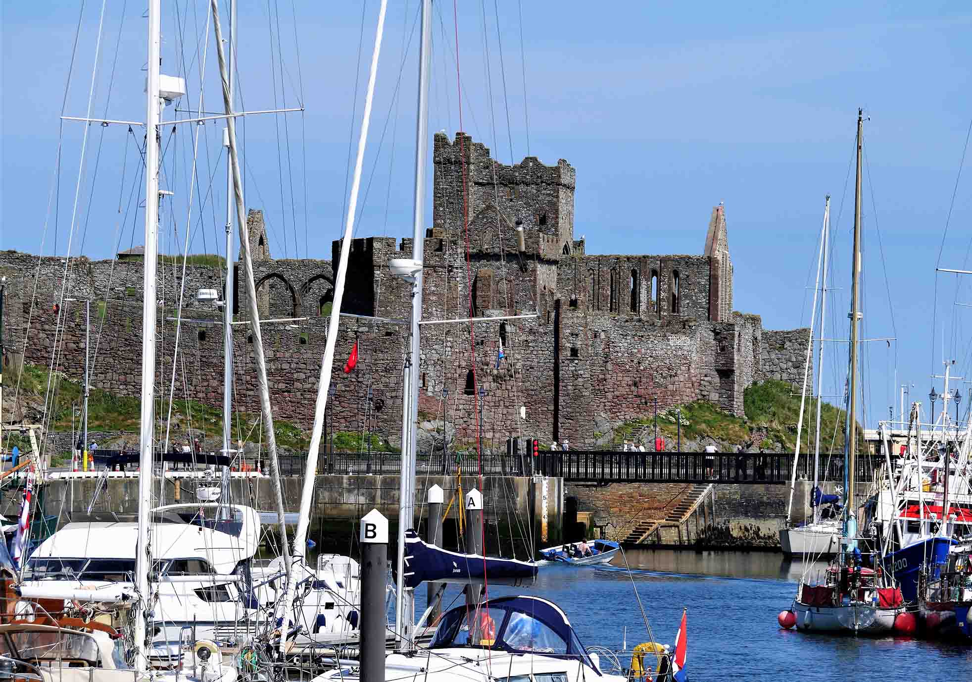 Peel Castle Isle of Man Tour